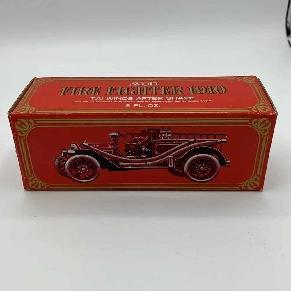 AVON FIRE FIGHTER 1910 TAI WINDS AFTER SHAVE 6 Oz VINTAGE